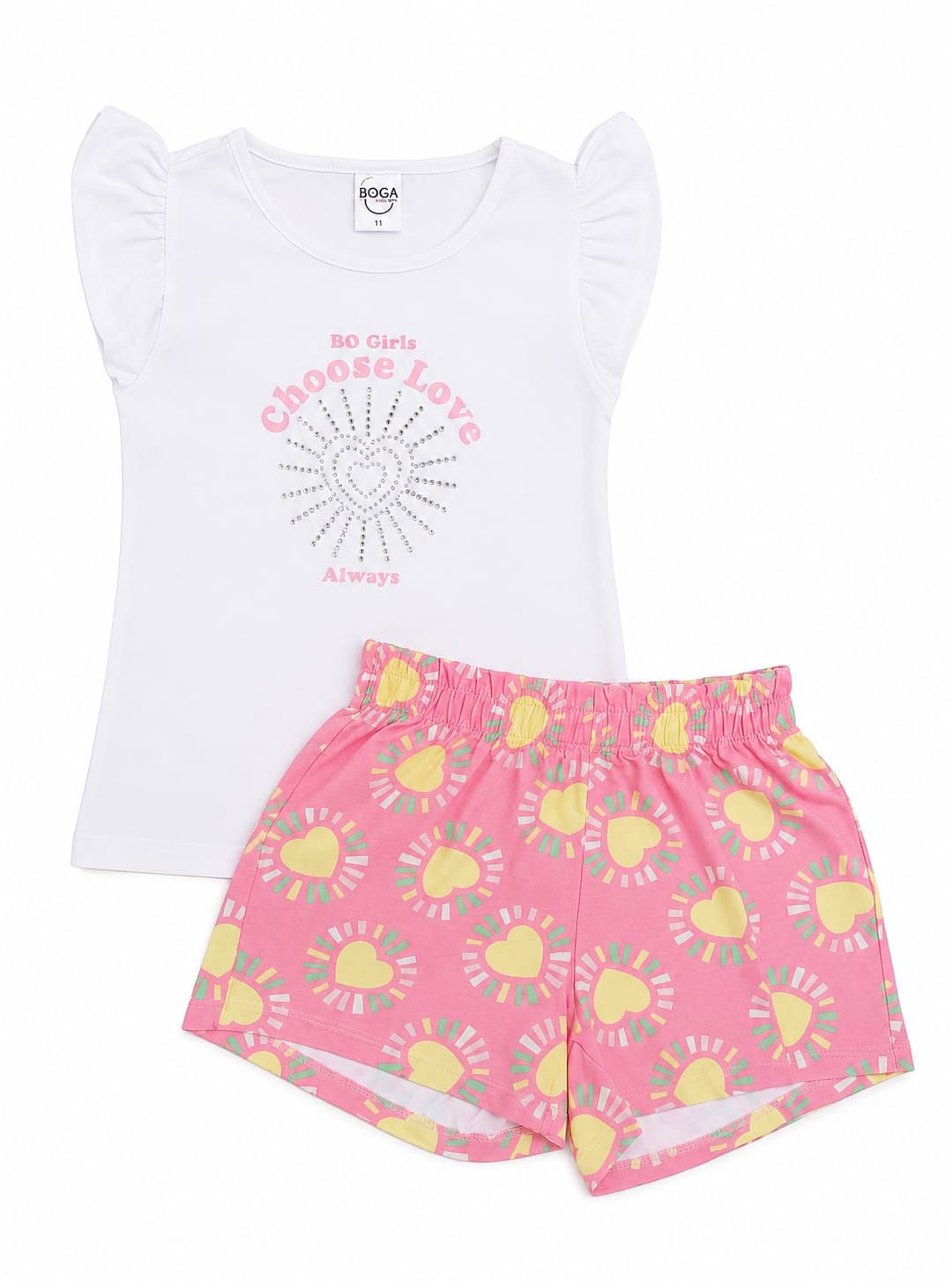 CONJUNTO MENINA BOCA GRANDE VERAO 1-2-3